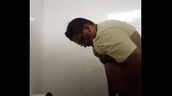 Preview 3 of Mamak And Anak - Vaibhav Urinates Again In The Toilet Of The Men&#039_s Changing Room At FRCS
