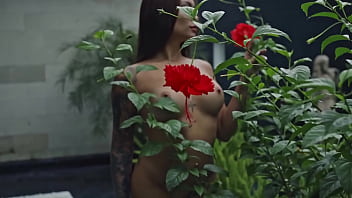 Preview 2 of Division Video - SANKTOR - TATTOOED ASIAN MILF MASTURBATES NEAR THE SWIMMING POOL