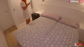 Preview 1 of Vr Box Son - I share a hotel room and a bed with my Stepmom,  and my dick is hard as a rock and I want to fill my stepmom with sperm