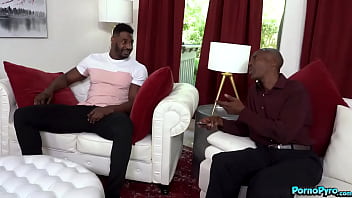 Preview 1 of Vhesapornmobi - Charlotte Sins Gets Double Big Black Dicking By Stepbro &amp_ Daddy