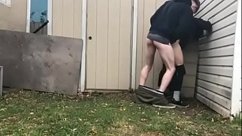 Preview 4 of Caught Sperm - gay.sexonly.top - Gay licked ass friend and fucked him while standing in the yard. more