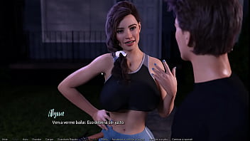 Preview 4 of Real Couples Orgazm - gameplay story  #9 Season 1 talking Alyssa gym