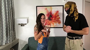 Preview 2 of Hd Young Saggy - Monica Sexxxton - Banged by an Angry Middle Eastern Man! - Cute Athletic Girl has Sex Scene with Big Dicked Mad Horny Stud