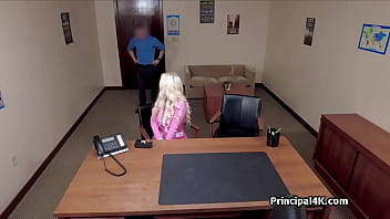 Preview 2 of Big Granny Tits Solo - Big ass blonde cougar bouncing on head teachers dick