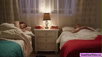 Preview 1 of Boudir Xxxvideo - Two Stepsister have sex before going to bed