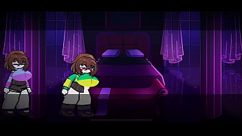 Preview 3 of Black Msail - Frisk and chara lesbian