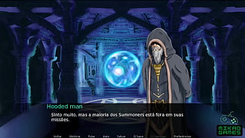 Preview 1 of Shruti Hesssna - League of Ladies ep 5 Combo Ahri Charme e Boquete,  Encontrei a Ahri nua na Floresta