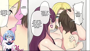 Preview 2 of Jerked Him - Imaizumi&#039_s House Is A Place For Gals To Gather 2