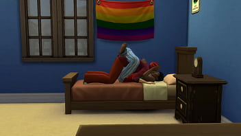 Preview 2 of Asain House - Dando para o amigo (The Sims 4)