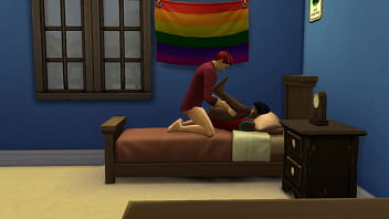 Preview 3 of Asain House - Dando para o amigo (The Sims 4)