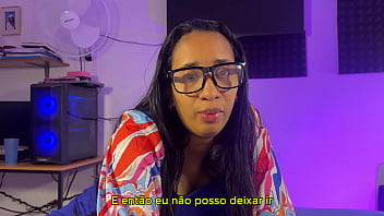 Preview 2 of Mat Chut - Madrasta peituda quer engravidar e seduz o enteado para encher a buceta