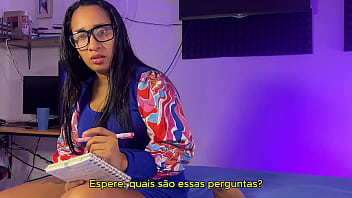 Preview 1 of Mat Chut - Madrasta peituda quer engravidar e seduz o enteado para encher a buceta