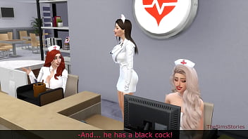 Preview 1 of Exxxtra Yung Com - Busty nurse fucked rough by patient from prison