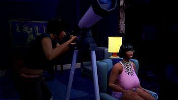 Preview 1 of Tanyo Tate - SIMS 4: Summer Orgy