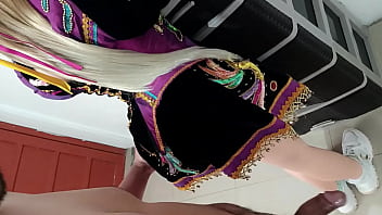 Preview 1 of Army Kashmir - 与性感圆臀巨乳可爱火辣女友（19 岁）做爱