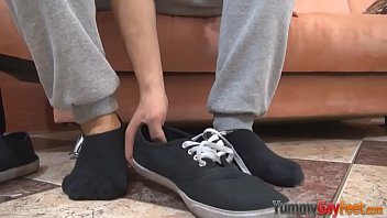 Preview 1 of Y9 Jko - Gay dude solo tugs his cock