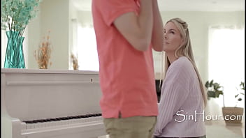 Preview 1 of Hindi Butt Gril - Piano Tutor Uses Boobs To Teach Bach
