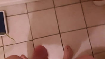 Preview 3 of Sexy Tape Amateur - Me stroking my cock to porn