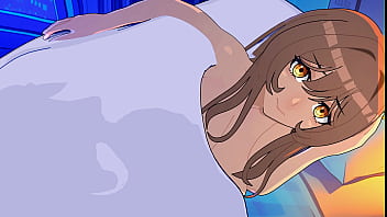 Preview 2 of 5yr Gril And 20 Yr Boy Sax - Noir&#039_s Bedtime - Nikke Hentai