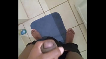 Preview 1 of Ndhgd F Guydg - Bathroom dry stroke legend 1