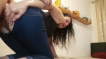 Preview 4 of Hmv Ladder - She cheated on her husband,  paying with in Ass