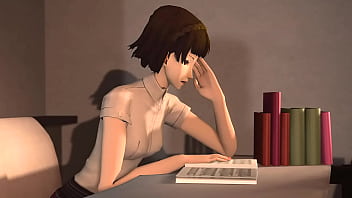 Preview 1 of Forc Fuck Mom With Uncal - P5 sae nijima gets wildly fucked on the couch