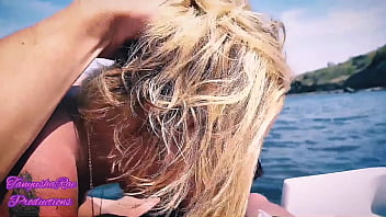 Preview 4 of Mom And Son Istory - TanyushaRae,  sweet blowjob on a public beach.
