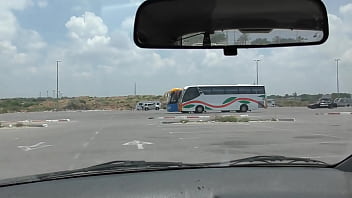 Preview 3 of Tite Boob Hd - A soldier in the Israeli army sucks a cock in a car