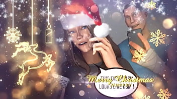 Preview 2 of Arab Airhostess Fuck Black Cock - Kar&aacute_csonyi fan vide&oacute_ (Xmas fanvid) v.1. by Talpi