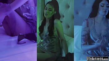 Preview 1 of Palm Porn - I will override my wifes hot stepsisters dreams to fuck them