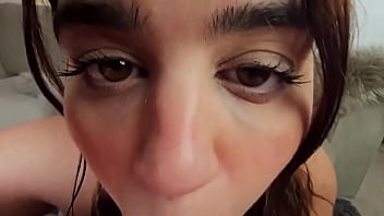 Preview 2 of Xxx Setti - Look into my eyes,  while I blow your friends... #cuck #cheating #latina #femdom #goddess