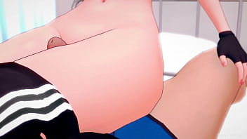 Preview 2 of Classic Vido S Son Fuk Mather - a Gwen le encanta hacer ejercicio a escondidas,  quiere probar una gran polla (versi&oacute_n adulta)