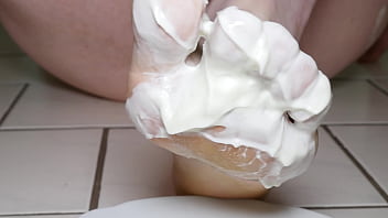 Preview 4 of Seema Singh Xxx Video - Eating creamy yoghurt from my toes