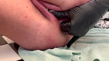 Preview 3 of Girl Have Butplug Outdoor - Anal 3 Finger Masturbate and AssHole Working and Pee on the End