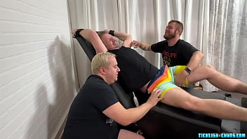 Preview 3 of Tidy Up The House - Matt And Ryder Join Forces To Tickle A Good Sport Loborud