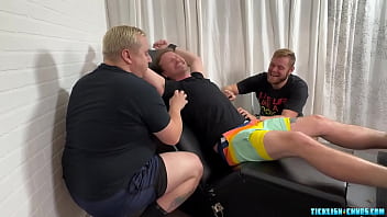 Preview 1 of Tidy Up The House - Matt And Ryder Join Forces To Tickle A Good Sport Loborud