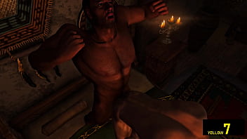 Preview 3 of Ban Wen - Macho blacksmith uses eager apprentices and fucks them roughly