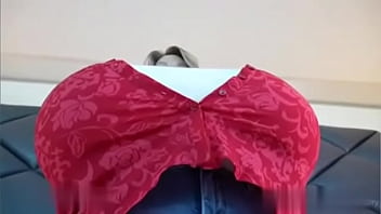 Preview 2 of Ginger Library Girl - Looking hard at the biggest boobs