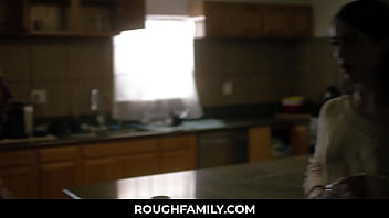 Preview 1 of Sangoku Fucking Pan - RoughFamily.com ⏩ Stepbrother Busted his Stepsister in Home when Parents Left,  Evelyn Claire,  Chad Alva