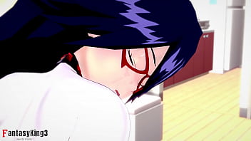 Preview 2 of Wats Grils Sophie Dee - Kayama Nemuri boobjob and fucking | Boku no hero