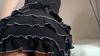 Preview 1 of Brazzers Tarjon - My little pussy squirts from a giant dildo