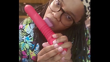 Preview 1 of Immersed In Piss - Ebonybeary gets bored and starts to masturbate until she squirts all over her new thruster dildo from Lovense while she sits in a gamer Discord groupchat
