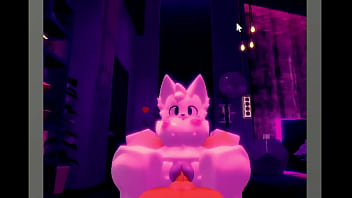Preview 1 of Walmart Exposed Thong - Furry Slut On Roblox,  Gets Fucked