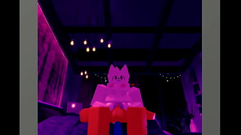 Preview 4 of Walmart Exposed Thong - Furry Slut On Roblox,  Gets Fucked