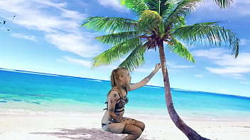 Preview 2 of Women Underwater - Horny Beach Babe