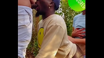Preview 1 of Family Group Stroy Home - Wild Cruising Sex - Drummer Boi &amp_ Big Booty Thot