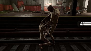 Preview 3 of Chupeta Camera Lenta Curitiba - FO4 In the rubble of the subway