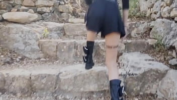 Preview 1 of Spy Man Work - Real amateur fuck outdoor
