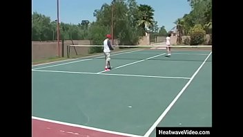 Preview 1 of Cheta Argentina Leche - The tennis club is not the type of place that you think you&#039_re going to fucks a hot MILF,  but it looks like today is going to be lucky day