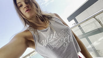 Preview 1 of Cordobesa Virgin - Melena Maria Rya Open air for naked pussy
